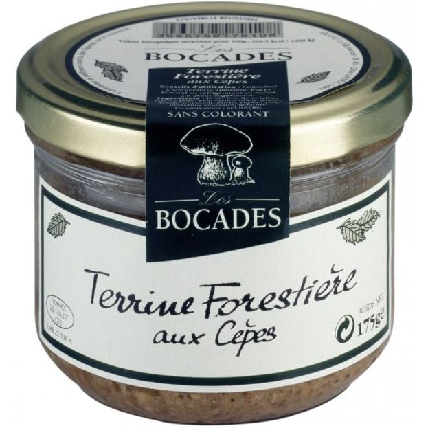 Террін Les Bocades зі свинини з грибами 175 г - фото 1