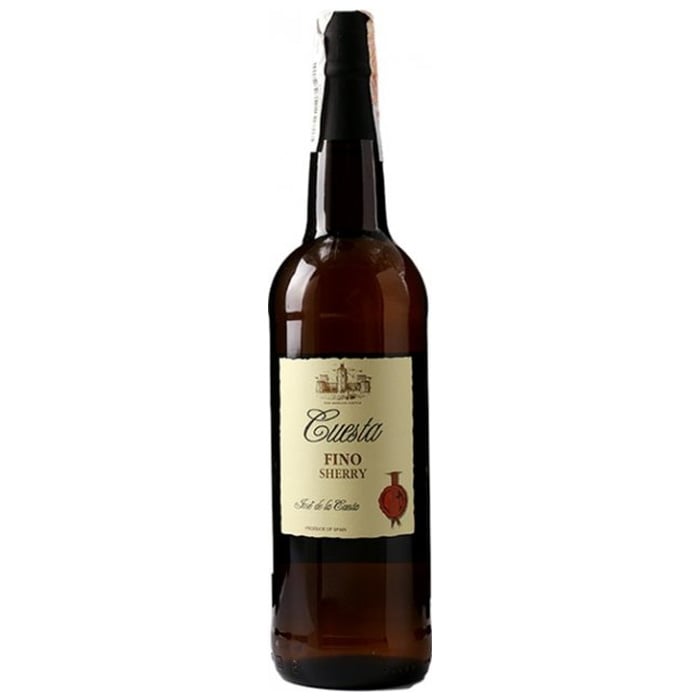 Вино Luis Caballero Cuesta Fino Sherry, белое, сухое, 0,75 л - фото 1
