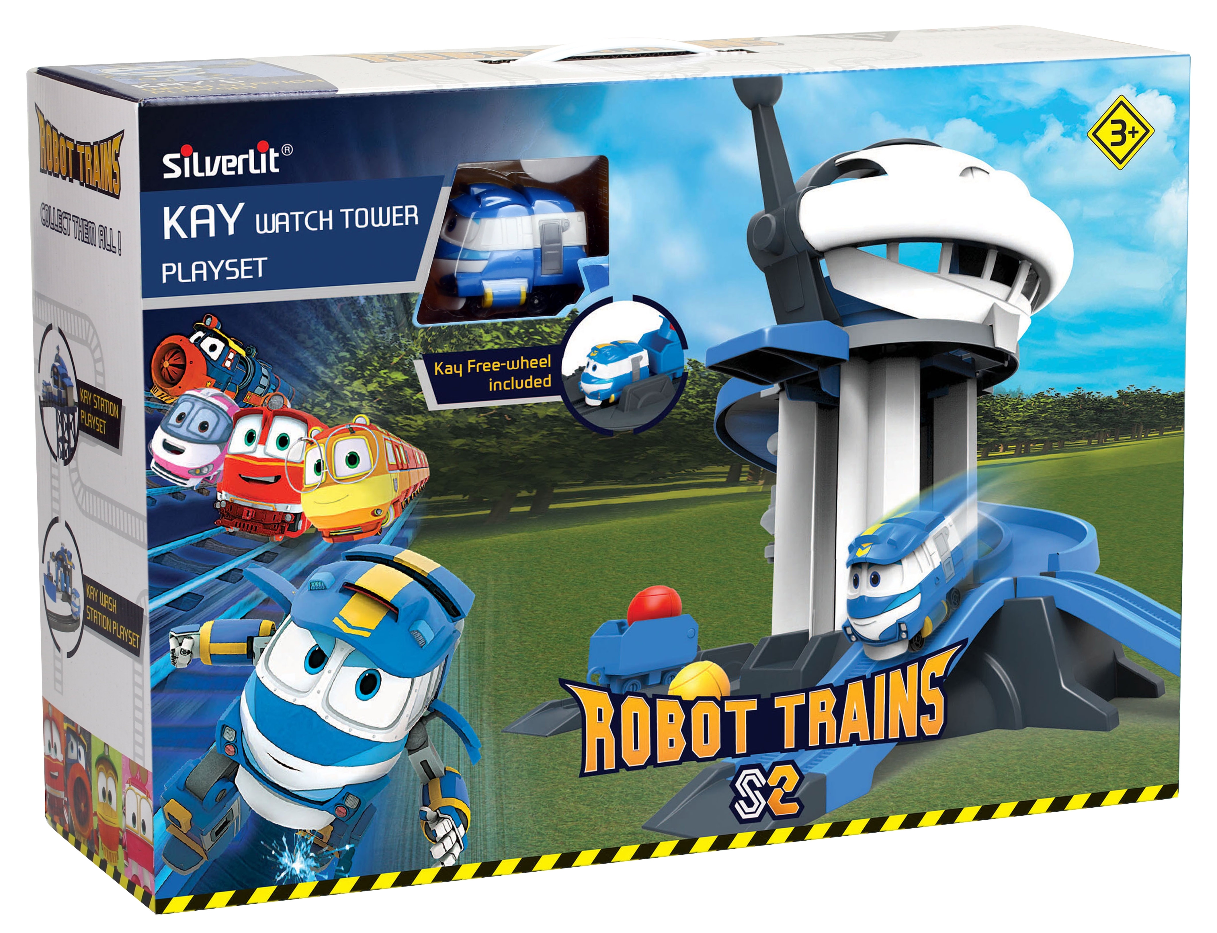 Игровой набор Silverlit Robot Trains Дозорная башня (80189) - фото 2