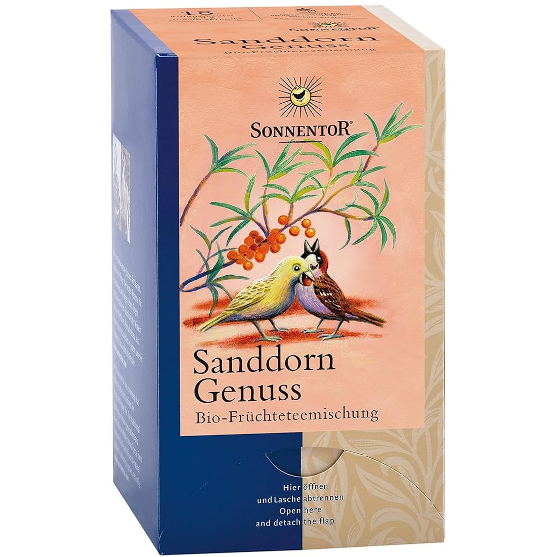 Чай фруктовий Sonnentor Buckthorn Pleasure органічний 54 г (18 шт. х 3 г) - фото 1