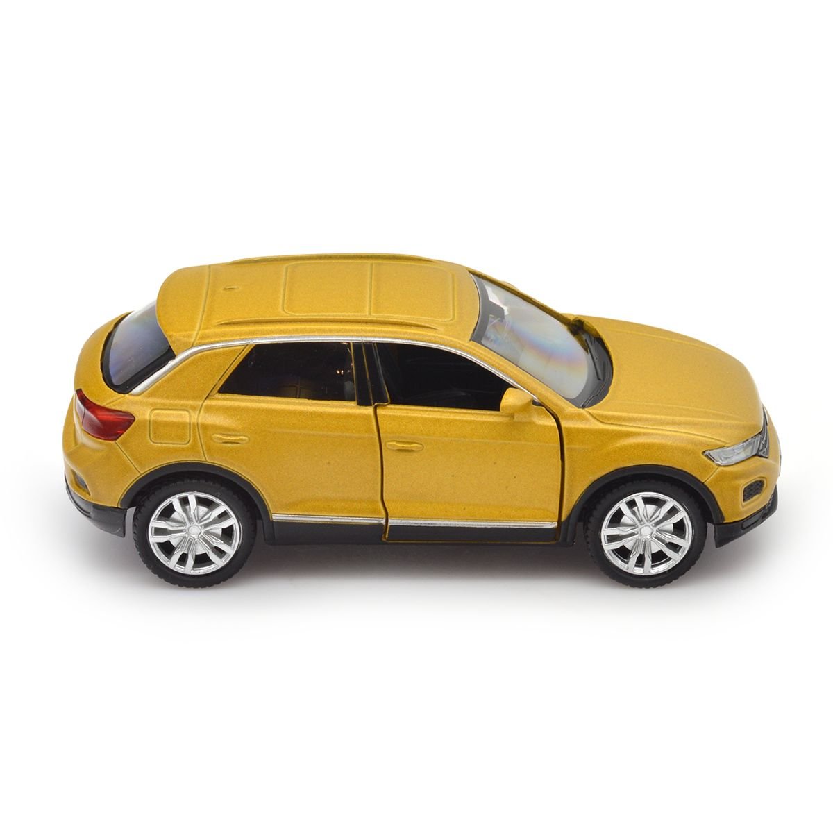 Автомодель TechnoDrive Volkswagen T-Roc 2018 1:32, золотая (250345U) - фото 6