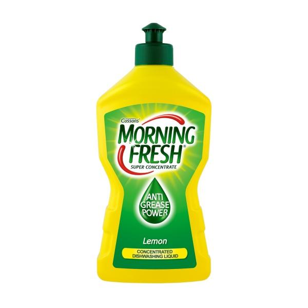 Засіб для миття посуду Morning Fresh Лимон, суперконцентрат, 450 мл - фото 1