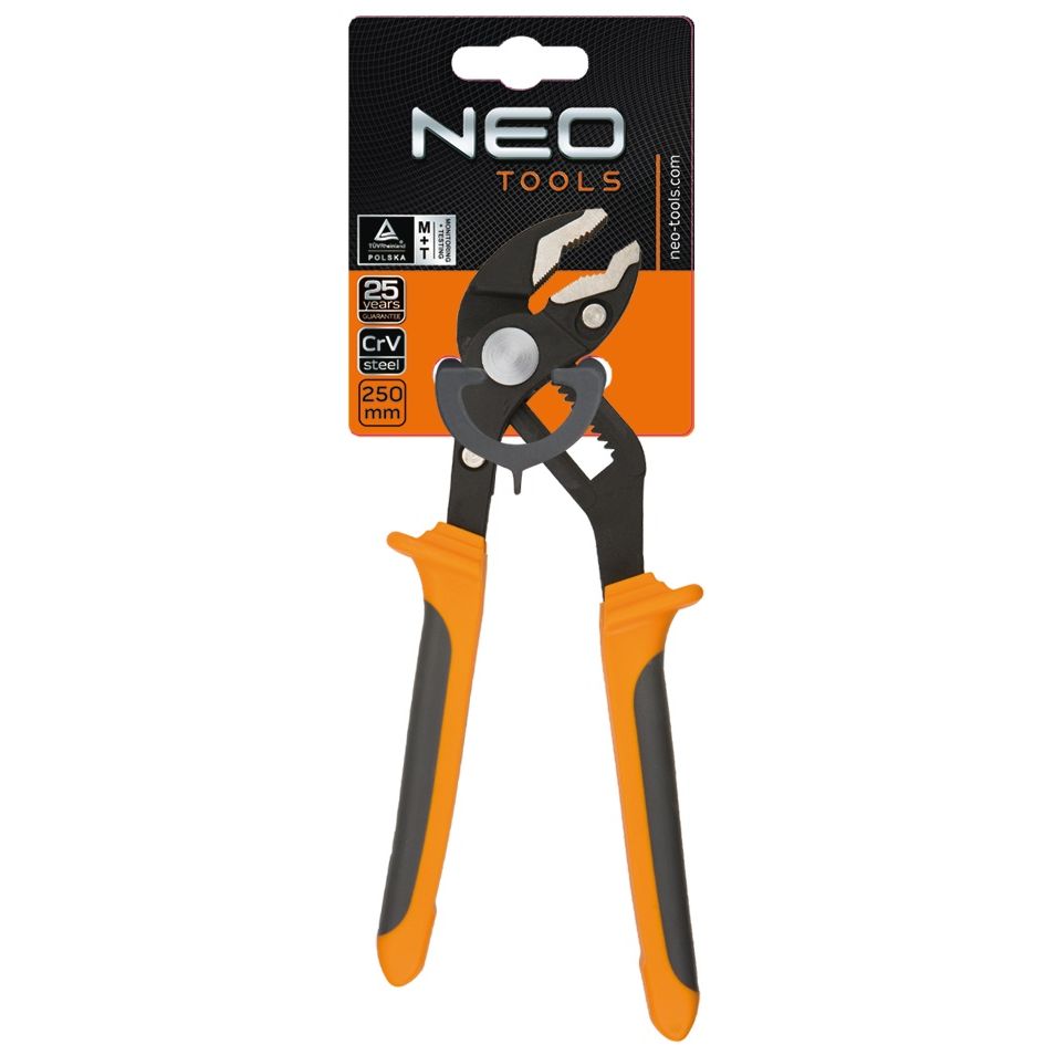 Клещи трубные Neo Tools CrV 0-42 мм 250 мм (01-204) - фото 2