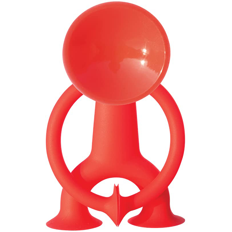 Іграшка-антистрес Moluk Угі малюк, 8 см, червона (43201) - фото 1