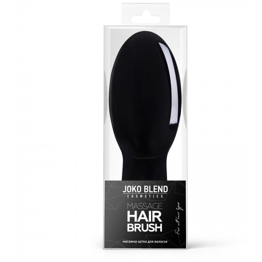 Массажная щетка для волос Joko Blend Total Black Hair Brush, черный - фото 2