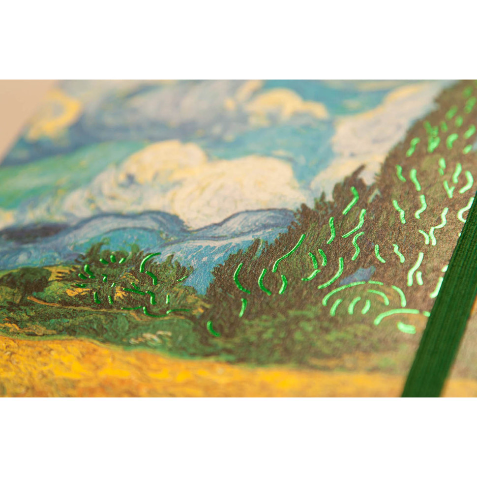 Планер-записная книжка Kiri sketch Ван Гог Пшеничное поле с кипарисом 22402-KR мягкая обложка 192 страницы   - фото 4