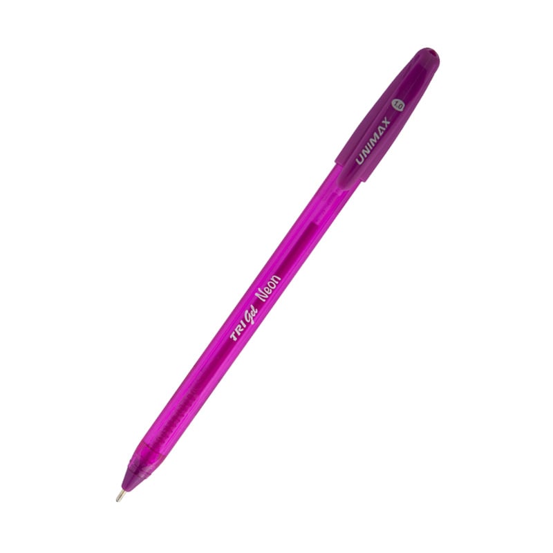 Набір гелевих ручок Unimax Trigel Neon 6 шт. (UX-143) - фото 3