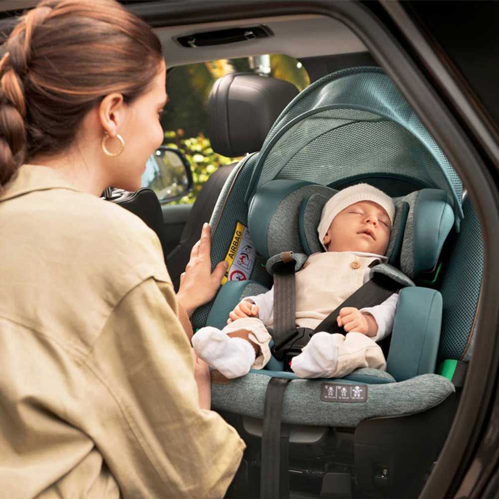 Автокрісло Chicco Bi-Seat Air i-Size з базою сіре (87050.72) - фото 6