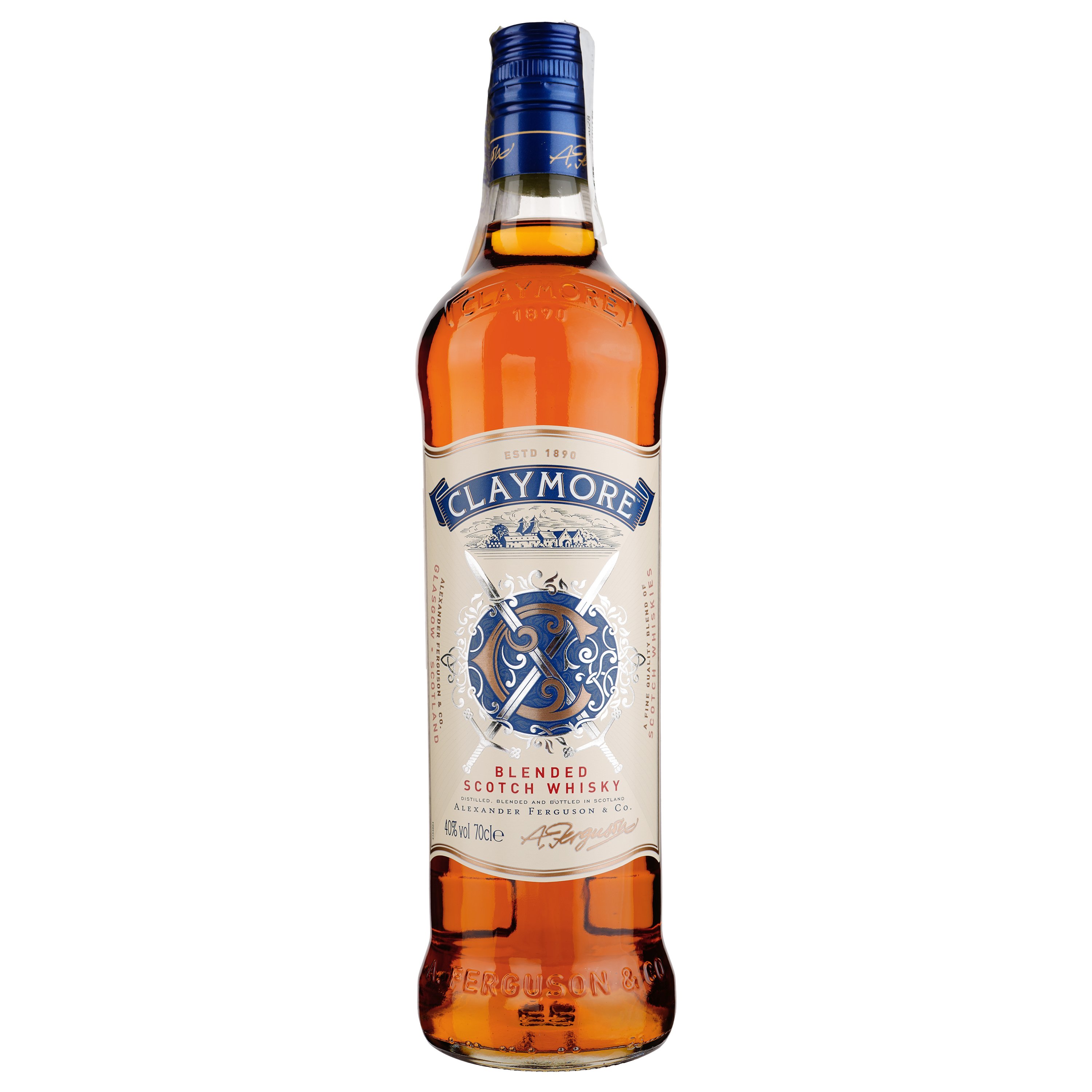 Віскі Claymore Blended Scotch Whisky 40% 0.7 л - фото 1