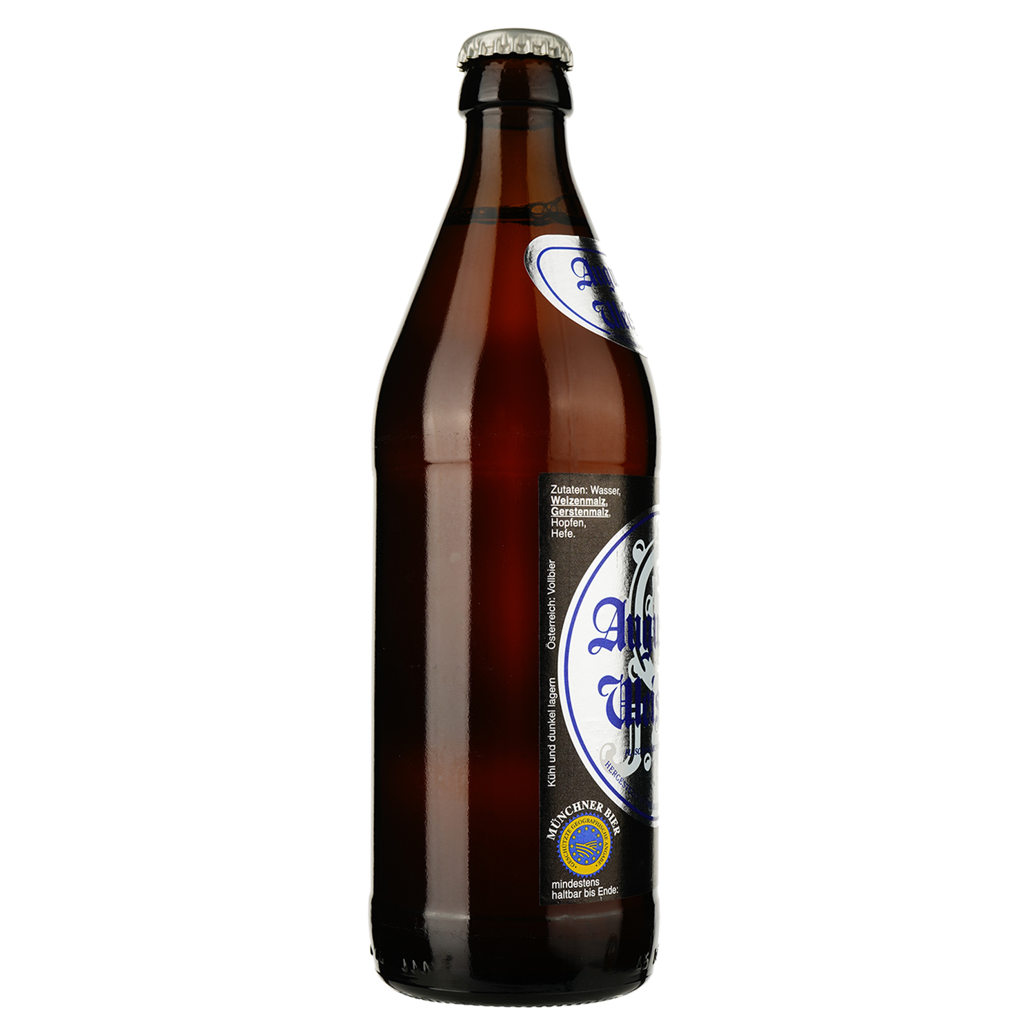 Пиво Augustiner Weisbier, світле, нефільтроване, 5,4%, 0,5 л - фото 2