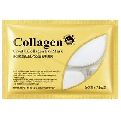 Гідрогелеві патчі для очей Bioaqua Crystal Collagen Eye Mask, 7,5 г - фото 1