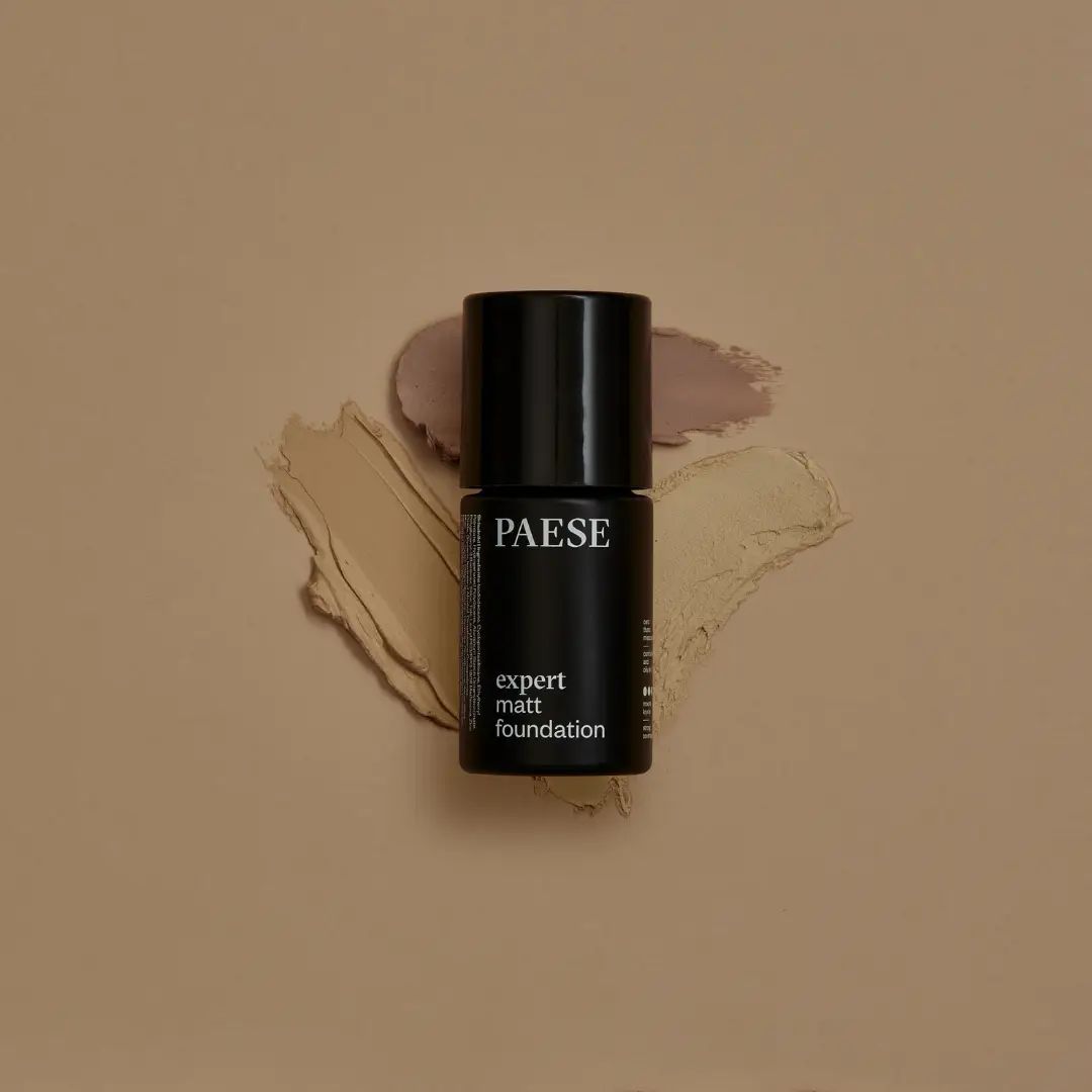 Тональний крем Paese Expert Matt Foundation, тон 502W (natural beige), 30 мл - фото 4