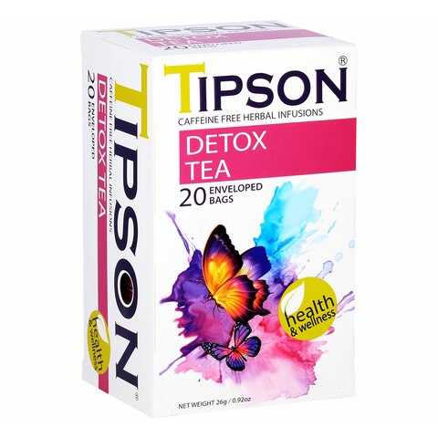 Чай травяной Tipson Wellness Detox Tea, 26 г (828026) - фото 1