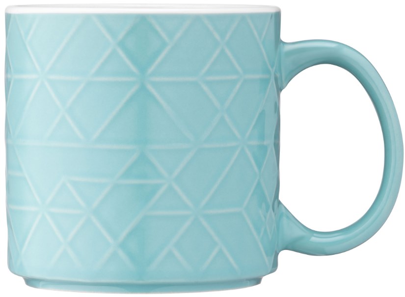 Чашка Ardesto Francesca, 360 мл, блакитна (AR3482BL) - фото 3