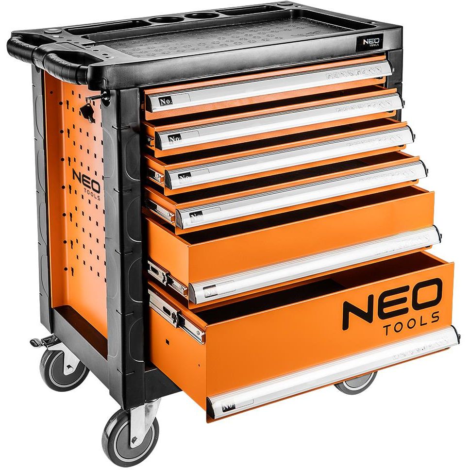 Тележка для инструментов Neo Tools 6 выдвижных ящиков до 200 кг (84-223) - фото 1