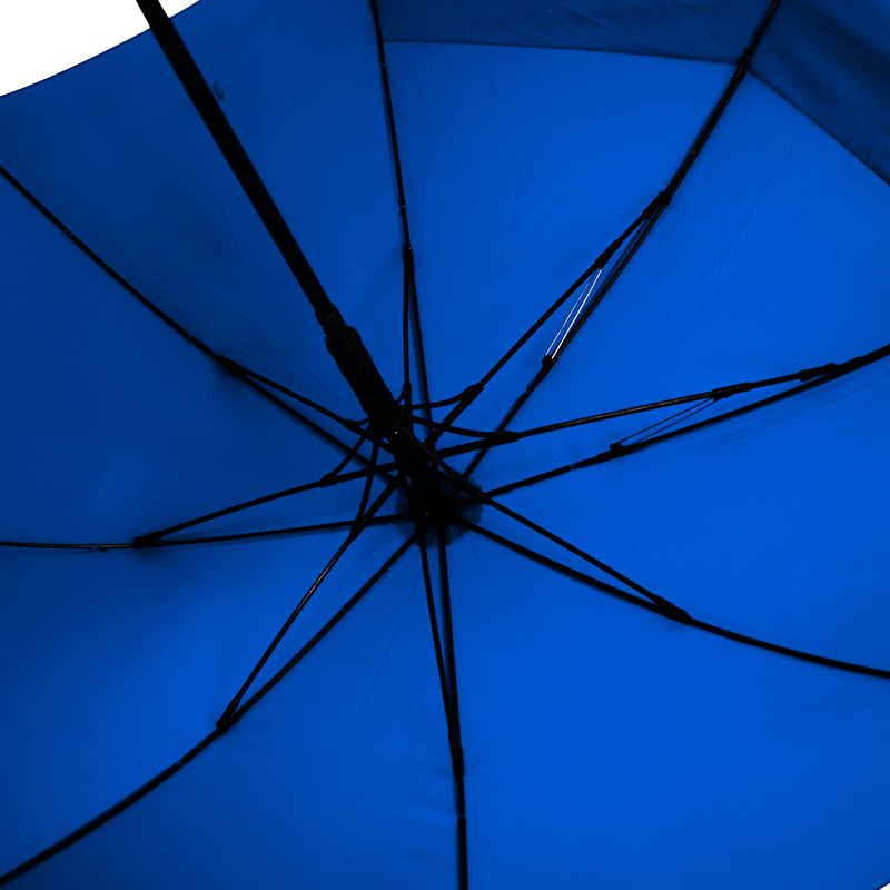 Зонт-трость Line art Bacsafe, c удлиненной задней секцией, синий (45250-44) - фото 6