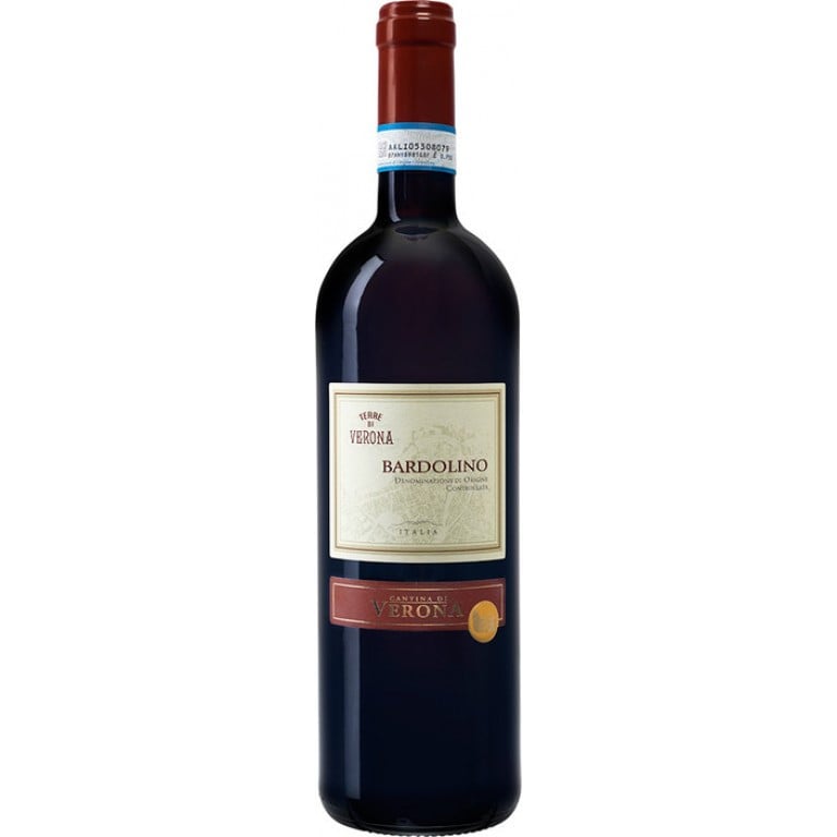 Вино Cantina di Verona Terre di Verona Bardolino, 12%, 0,75 л (AT1Q012) - фото 1