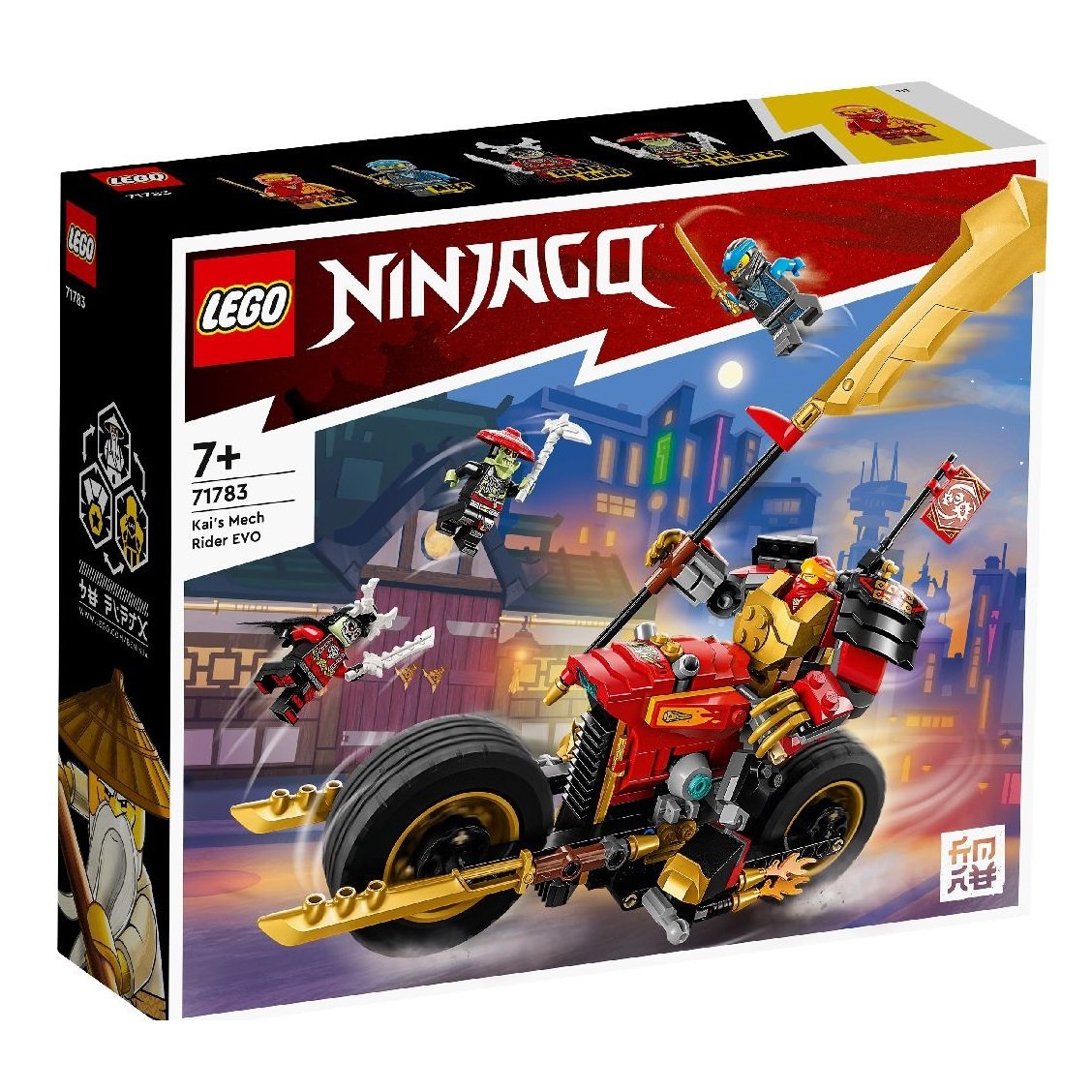 Конструктор LEGO Ninjago Робот-всадник Кая EVO, 312 деталей (71783) - фото 2