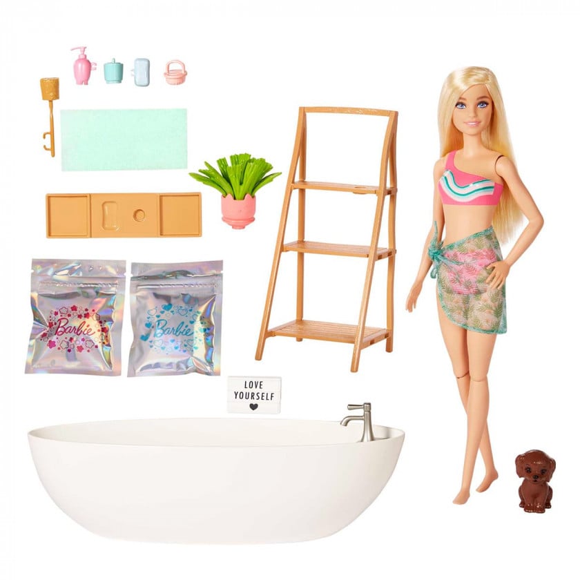 Набір Barbie Self-Care Пінна ванна з конфетті (HKT92) - фото 2