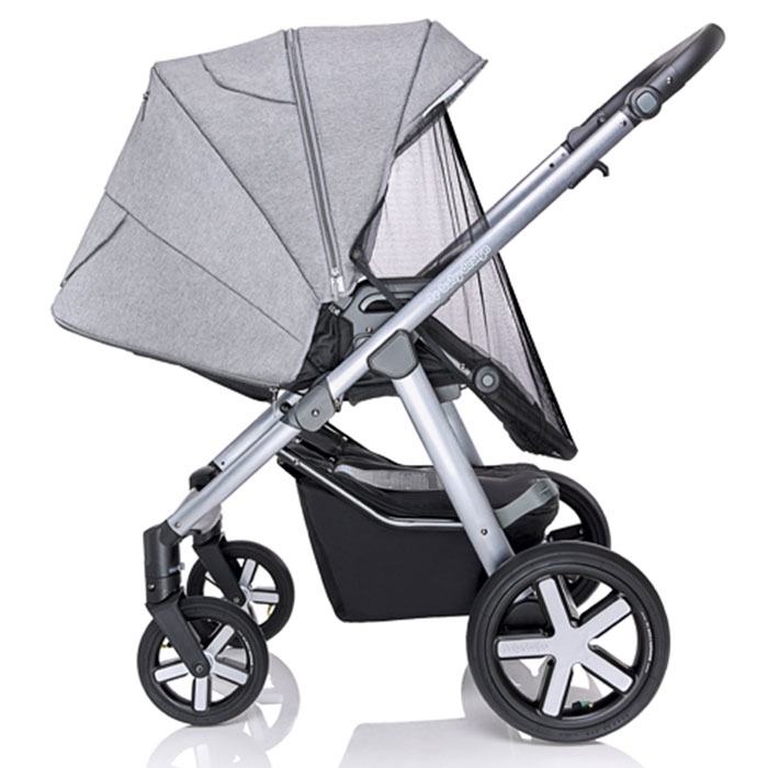 Универсальная коляска 2 в 1 Baby Design Husky NR 2020 07 Gray (202513) - фото 6