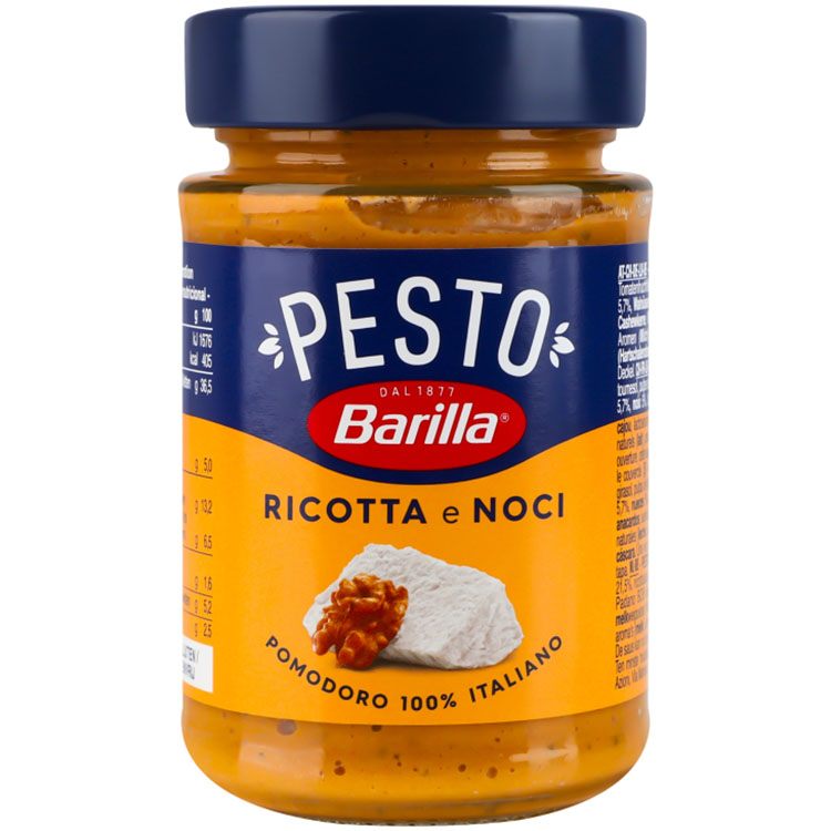 Соус Barilla Pesto Ricotta e Noci 190 г - фото 2