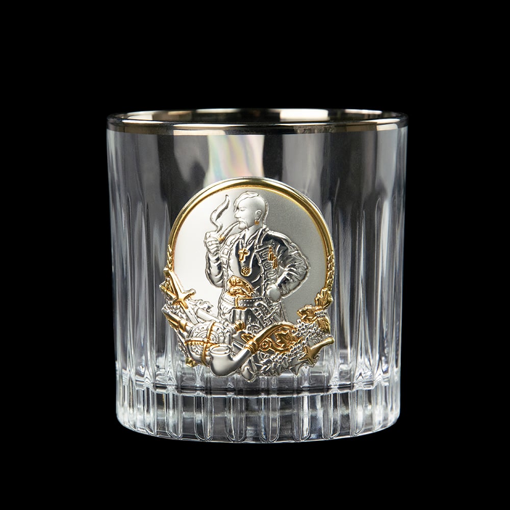 Набір кришталевих склянок Boss Crystal Козаки Gold, 310 мл, 6 предметів (BCR6KGPL) - фото 5