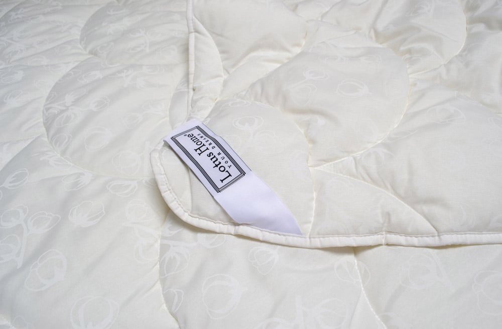 Ковдра з подушкою Lotus Home Cotton Extra, полуторна, молочна (svt-2000022304122) - фото 7