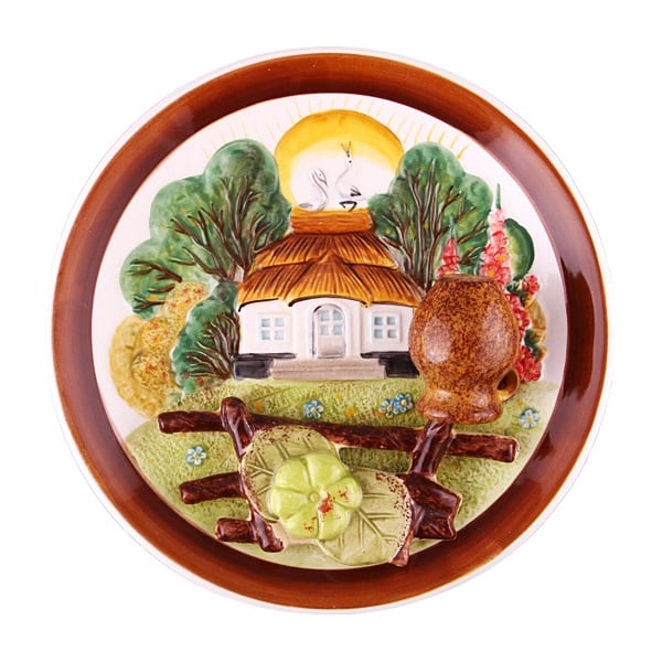 Декоративная тарелка Lefard Домик, 21 см (59-486) - фото 1