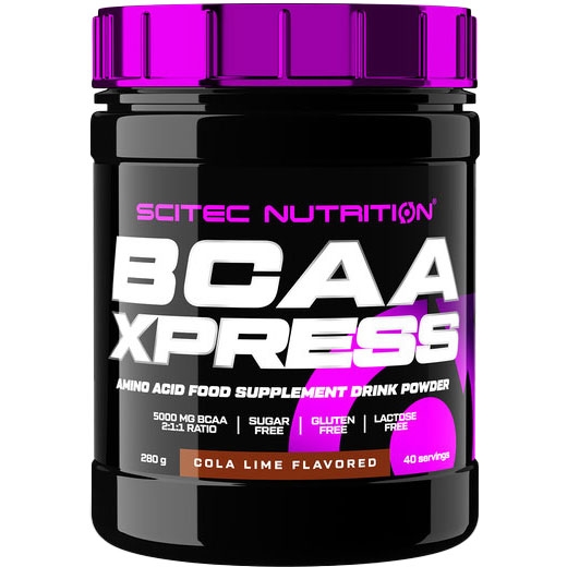 Аминокислота Scitec Nutrition BCAA Xpress Cola-lime 280 г - фото 1