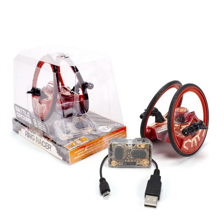 Робот Hexbug Battle Ring Racer на ИК-управлении, красный (409-5649) - фото 4