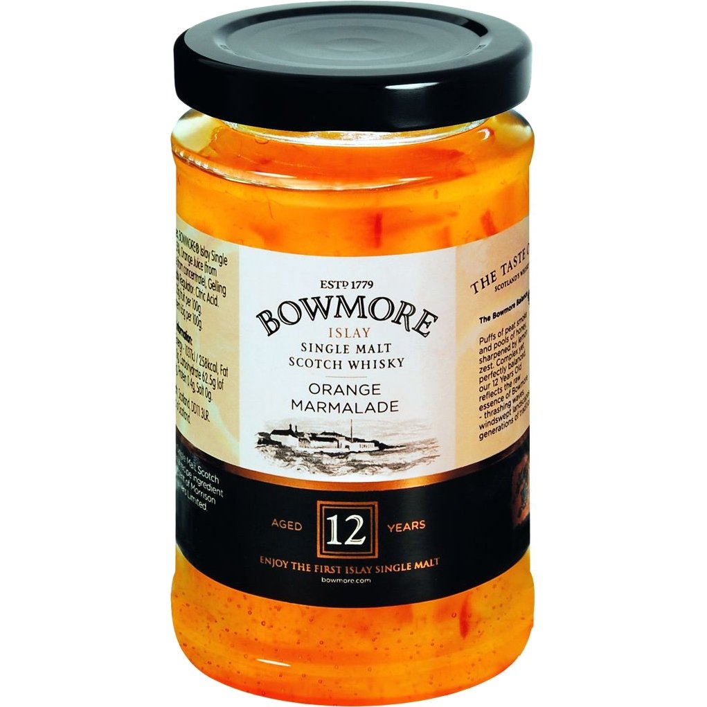 Конфітюр Famous Whisky Brand апельсиновий, з віскі Bowmore, 235 г - фото 1