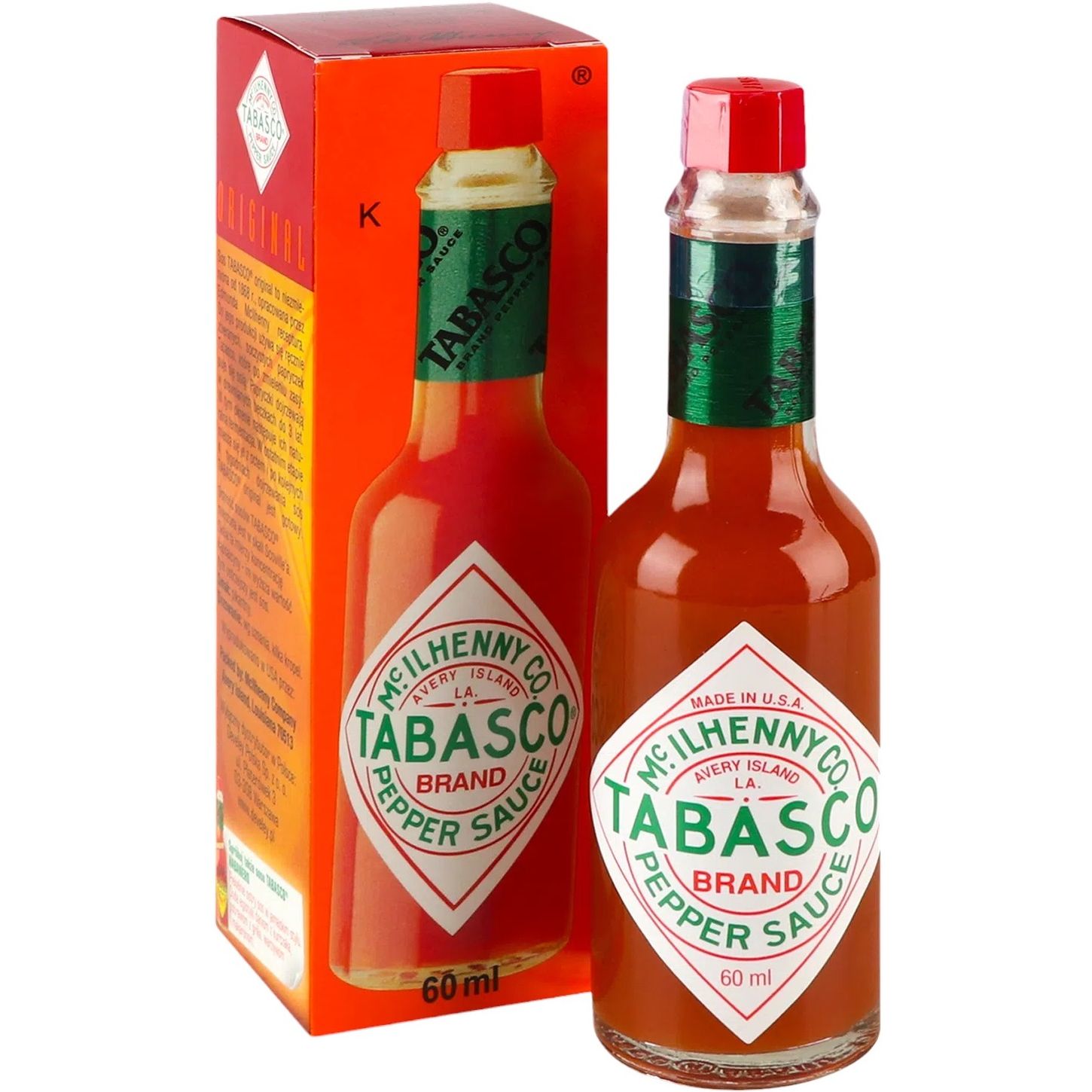 Соус Tabasco Pepper Sauce червоний 60 мл (747677) - фото 1
