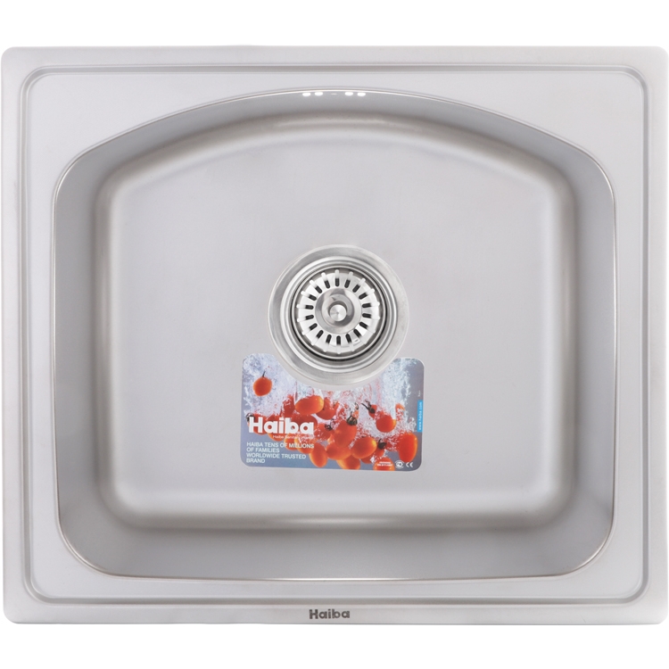 Кухонна мийка Haiba 48x42 Decor (HB0528) - фото 1