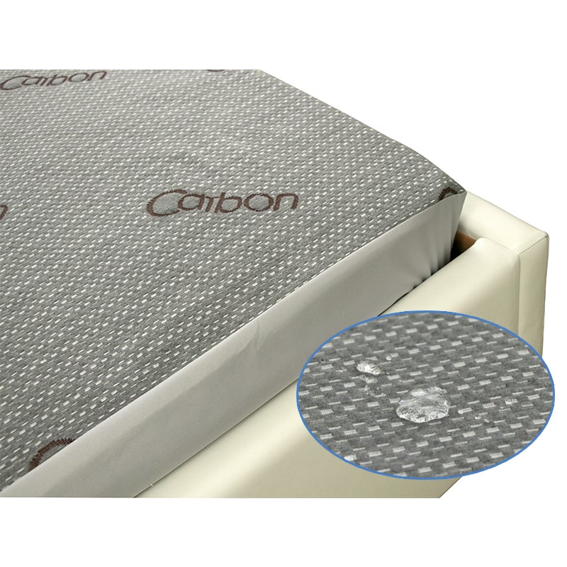 Наматрасник Руно Carbon водонепроницаемый, h30, 90х200 см, серый (843СВ_Carbon) - фото 3