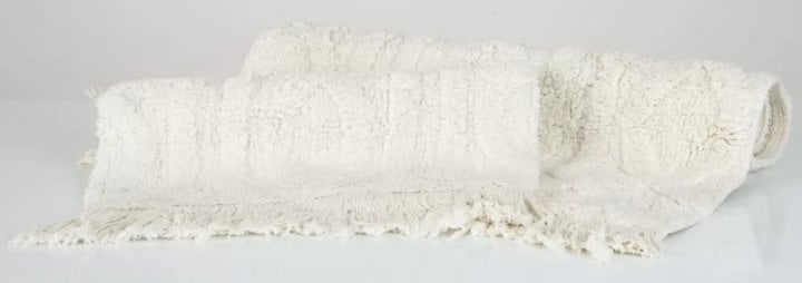 Набор ковриков Irya Jebel ekru, 90х60 см и 60х40 см, молочный (svt-2000022264587) - фото 3