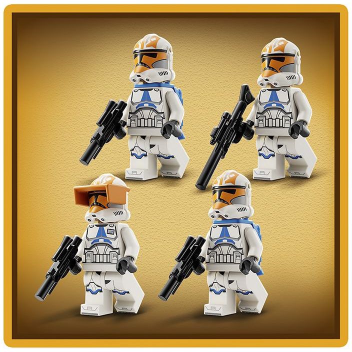 Конструктор LEGO Star Wars Бойовий набір солдатів-клонів 332 полку Асокі, 108 деталей (75359) - фото 9