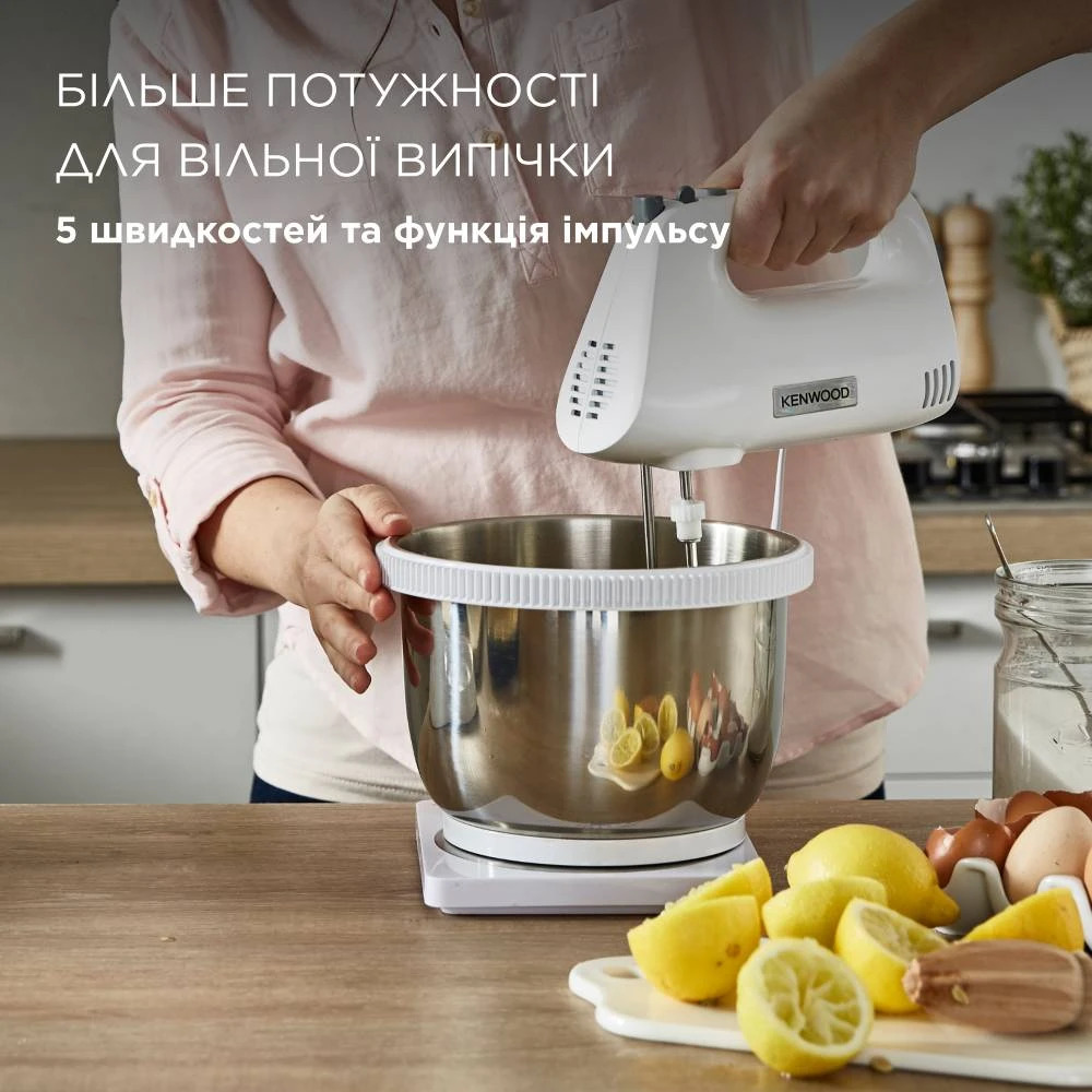 Миксер Kenwood Chefette Lite HMP34.A0WH - фото 11