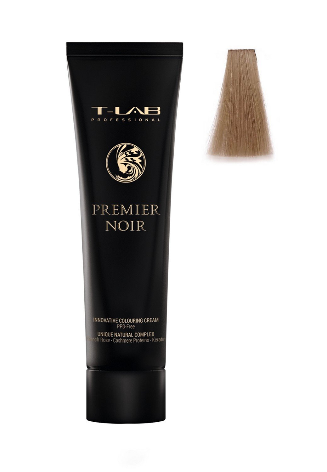 Крем-фарба T-LAB Professional Premier Noir colouring cream, відтінок 10.13 (lightest beige blonde) - фото 2
