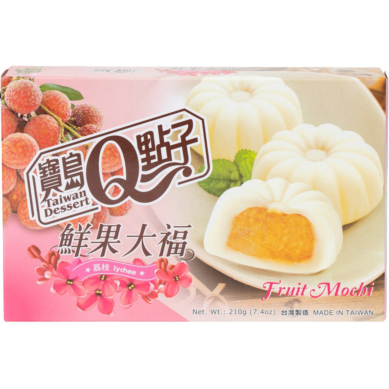 Пирожное моти Taiwan Dessert Lychee 210 г - фото 1