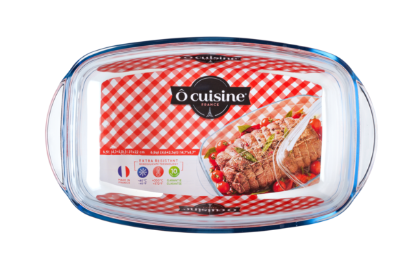 Каструля скляна O Cuisine Basic з кришкою, 6,5 л (6326618) - фото 4