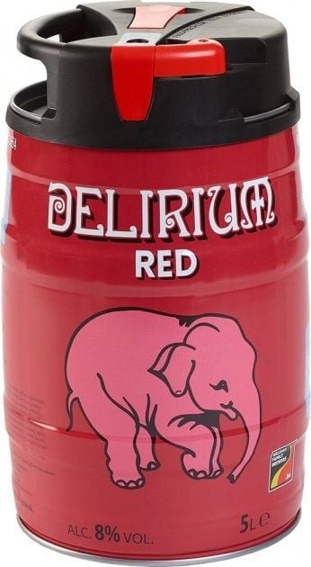 Пиво Delirium Red красное, 8%, 5л - фото 1