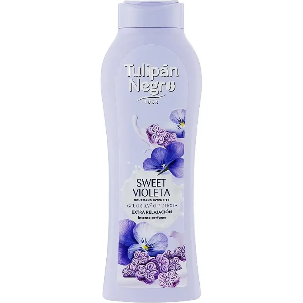 Гель для душа Tulipan Negro Sweet Violet 650 мл - фото 1