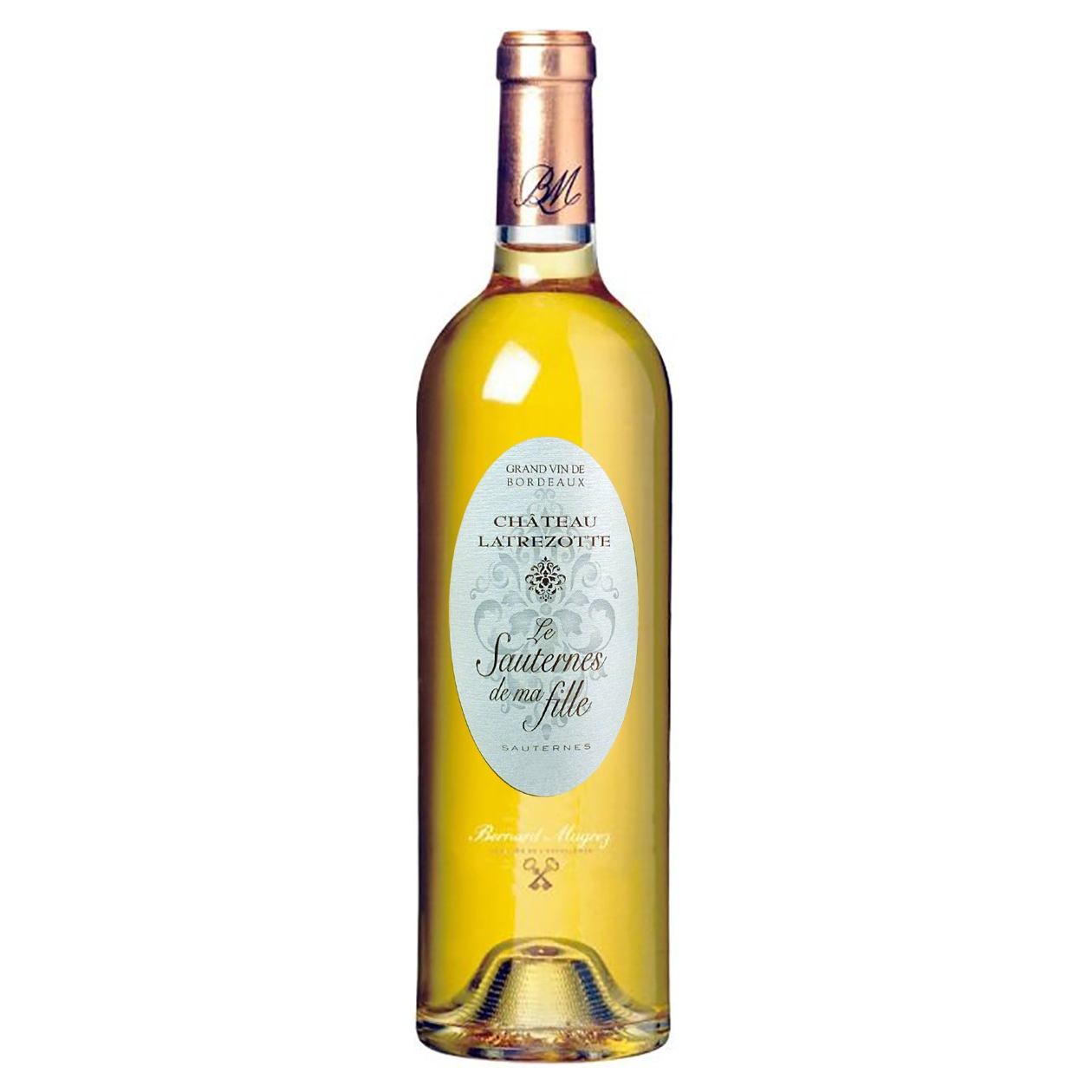 Вино Bernard Magrez Chateau Latrezotte Le Sauternes De Ma Fille, белое, сладкое, 13,5%, 0,75 л (8000010328656) - фото 1