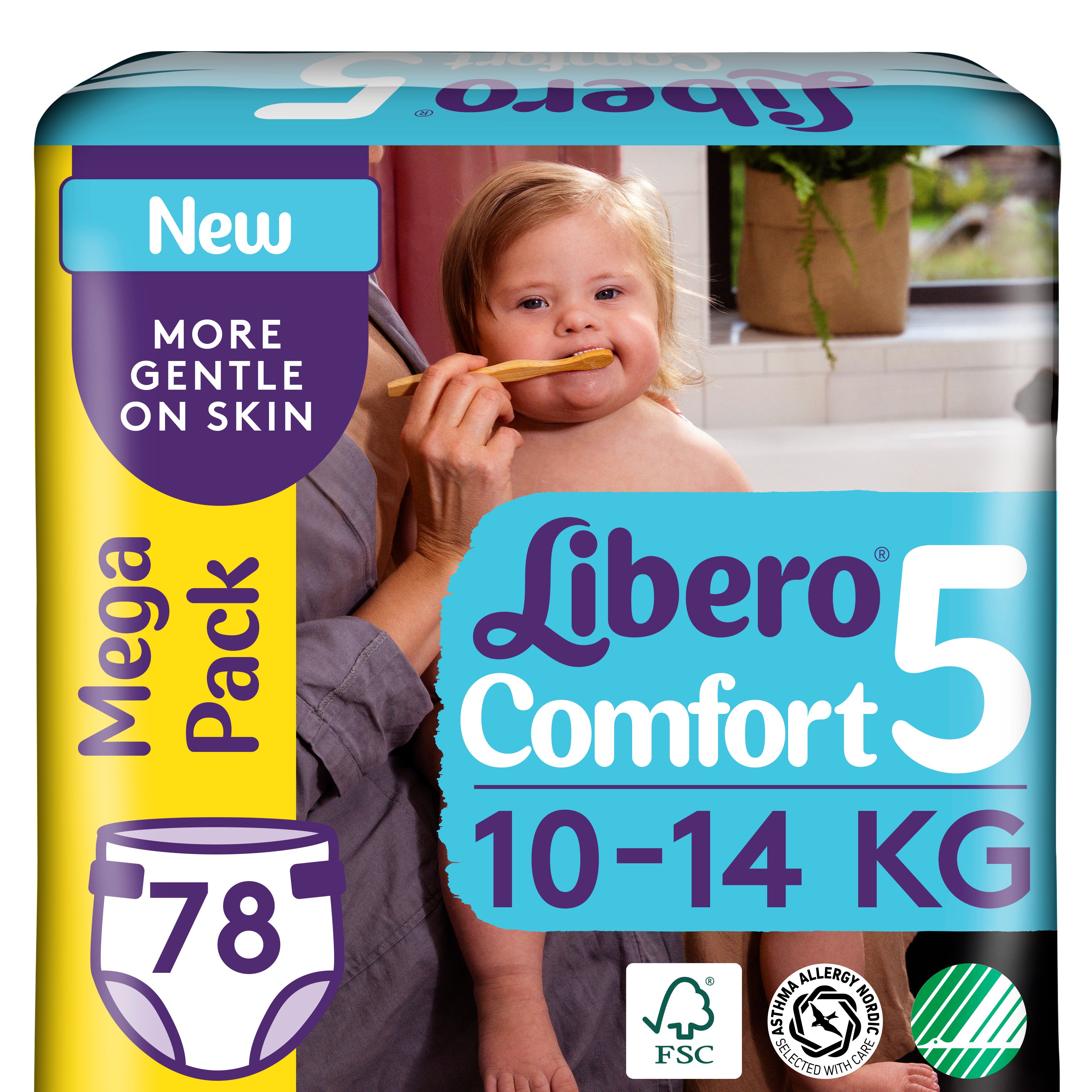 Підгузки Libero Comfort 5 (10-14 кг), 78 шт. - фото 1