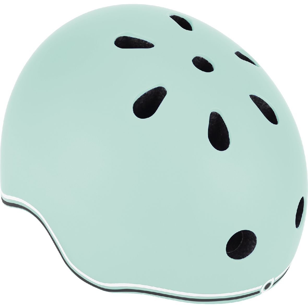 Шлем защитный детский Globber Go Up Lights с фонариком 45-51 см мятный (506-206) - фото 4
