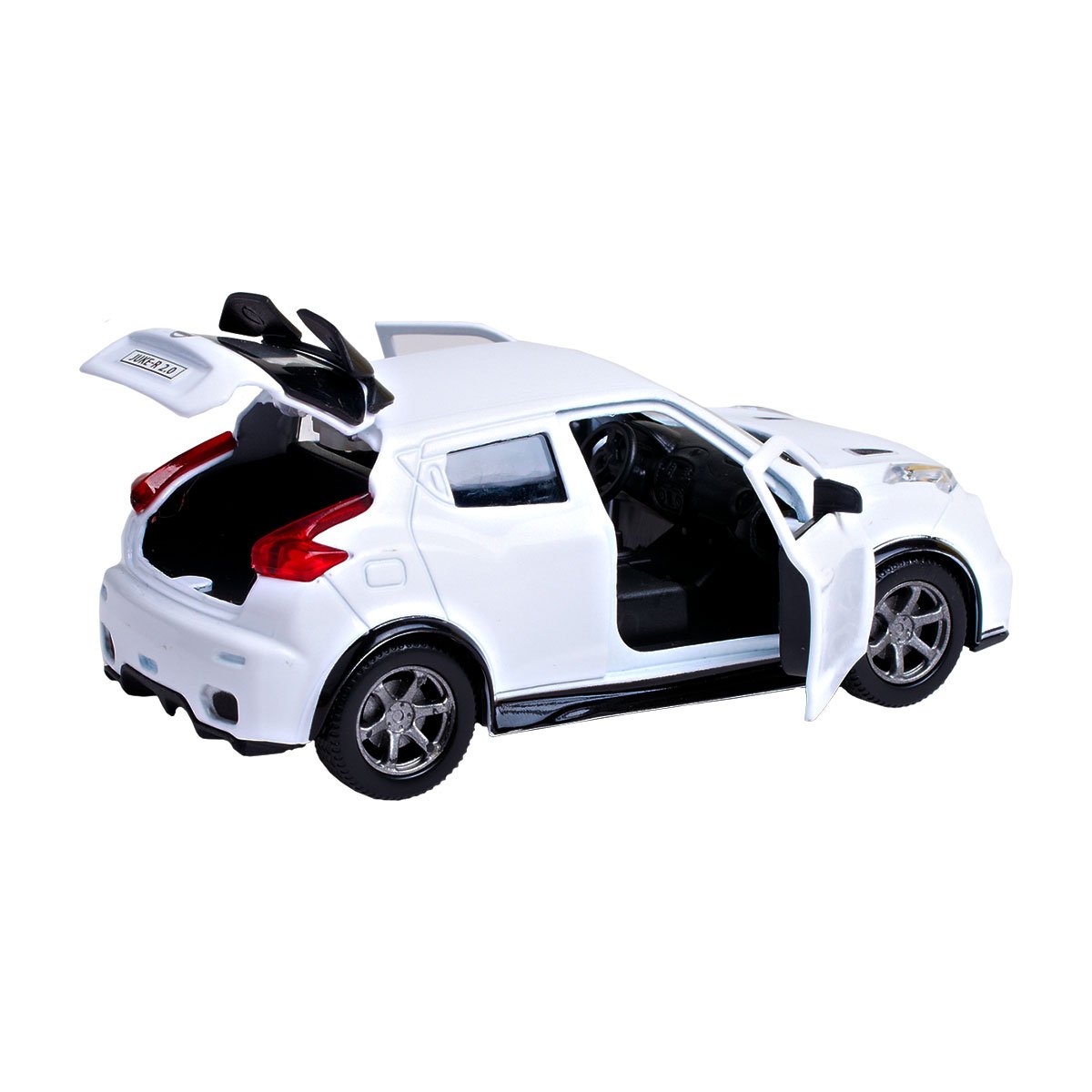 Автомодель Технопарк Nissan Juke-R 2.0, 1:32, білий (JUKE-WTS) - фото 4