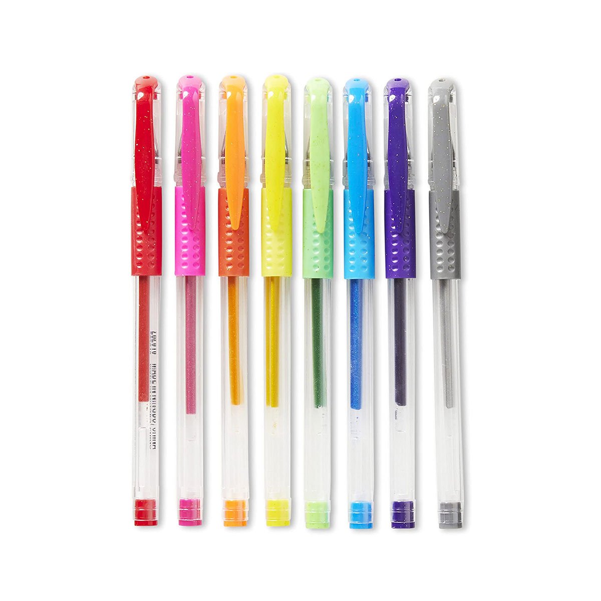 Набір ароматних гелевих ручок Scentos Мерехтливі кольори, 8 кольорів (25012) - фото 2