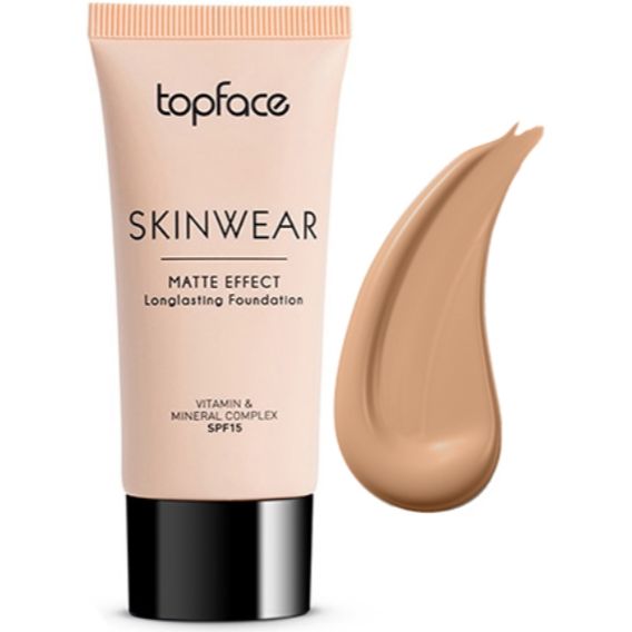 Тональний крем TopFace Skinwear Matte Effect Longlasting Foundation PT468 відтінок 05, 30 мл - фото 2