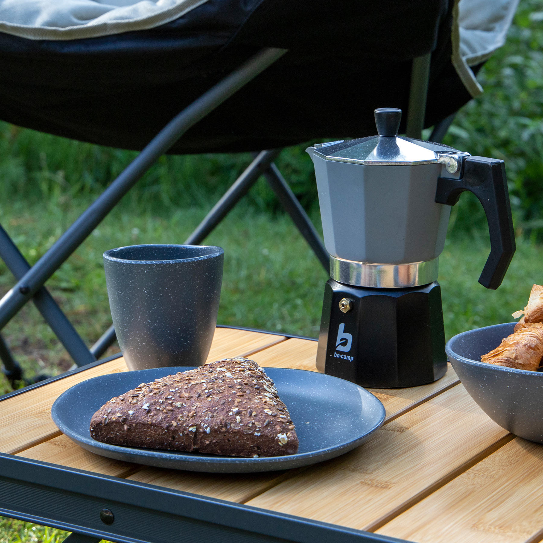 Кофеварка гейзерная Bo-Camp Hillingdon 6-cups Grey/Black серая (2200520) - фото 11