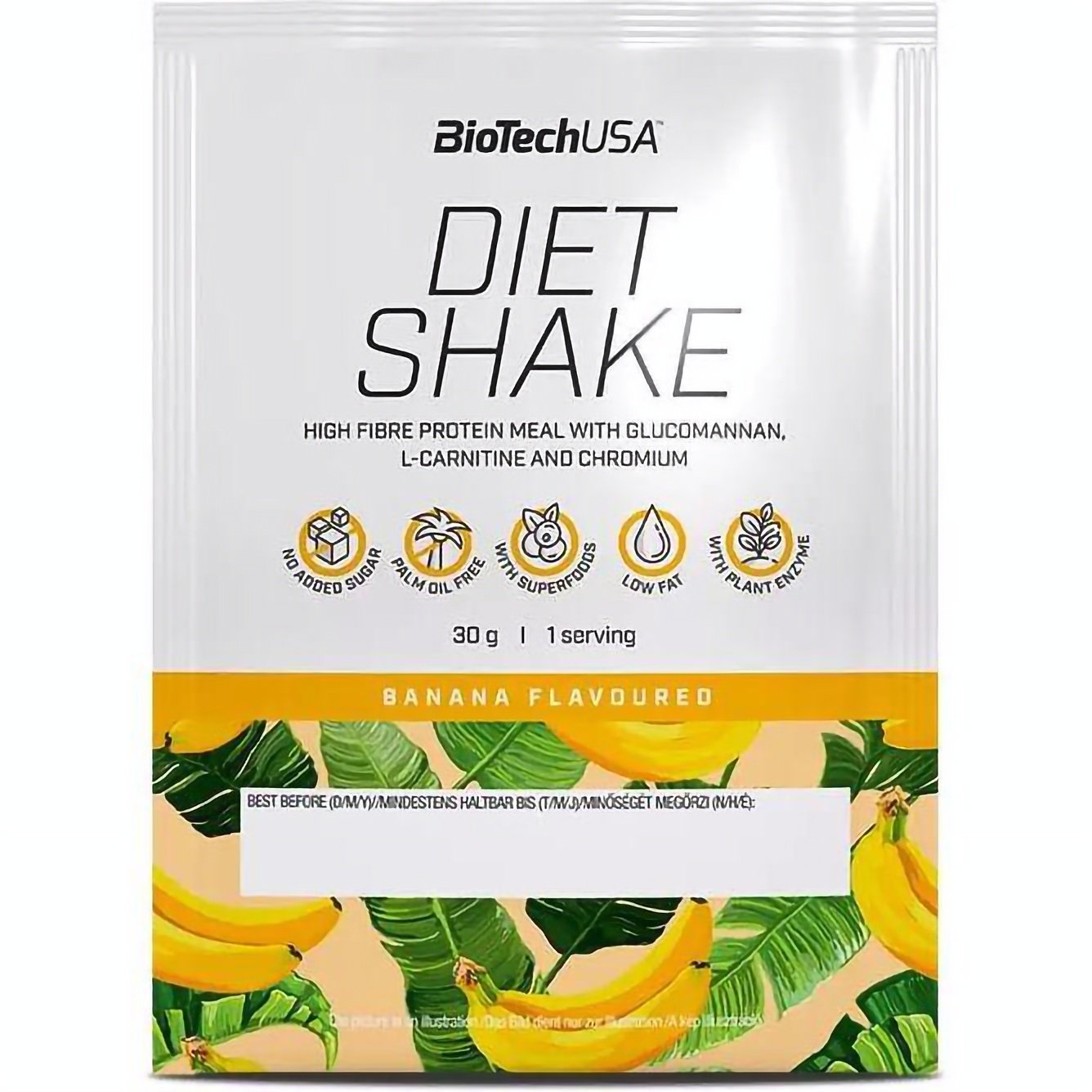 Протеин Biotech Diet Shake Banana 30 г - фото 1